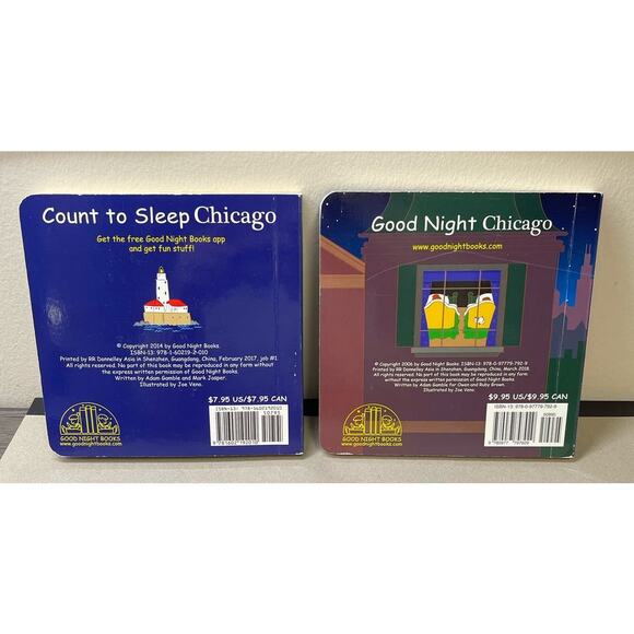 Set of 2 Children's Board Books About Chicago - Picture 2 of 2